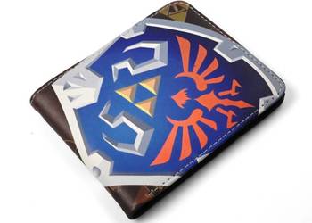 Hylian Shield | 13 cm | Eko-Skóra | Portfel | Zelda