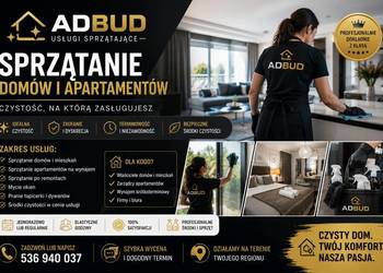 Usługi Sprzątające | Domy, Biura, Apartamenty l Po Remoncie