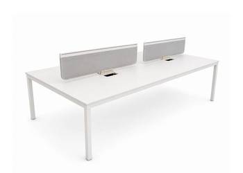 Biurko Vitra Bench Kremowa biel