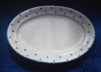 Fajansowy półmisek Villeroy & Boch Torgau, sygnatura z okresu 1923-45.