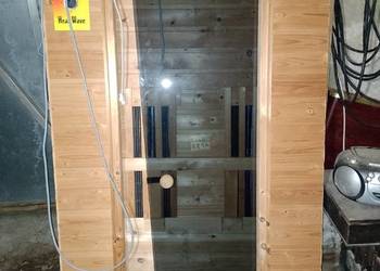 Sauna sucha lampy na podczerwień zdrowa