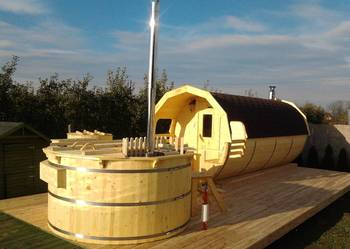 Balia kąpielowa, gorąca beczka , hot tub 2m