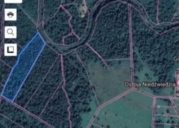 Bieszczady gm. Cisna działka do sprzedania