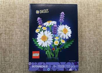 Nowe LEGO 11508 Stokrotki Botanical Daisies Kwiaty Bukiet Zestaw Prezent