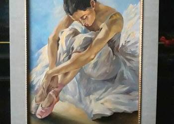 Balerina - Olej na Płótnie