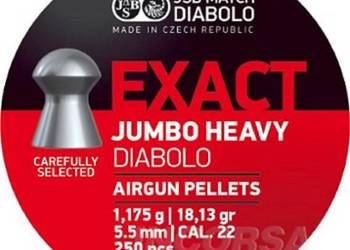 Diabolo JSB EXACT JUMBO HEAVY k.5,53/250