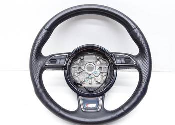 KIEROWNICA SKÓRA MULTI MULTIFUNKCJA PIKOWANA S-LINE 8X0419091L AUDI A6 C7