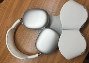 Apple AirPods Max Silver – stan bardzo dobry, oryginał
