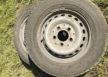 Opony Dunlop ciężarowe 195/70R15 C na felgach stalowych komplet 4 szt.