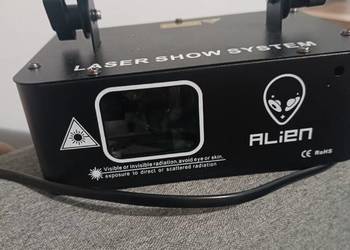 Laser dyskotekowy ALIEN - dużo animacji, mega moc, wzor