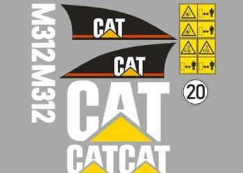 Naklejki Oklejenie - CAT M312 Zamiennik CATERPILLAR