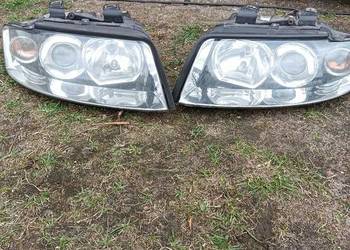 Lampy a4 b6 s4 xenon kompletne oryginalne EU małysz