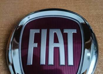 Orginalny emblemat logo znaczek Fiat 120mm