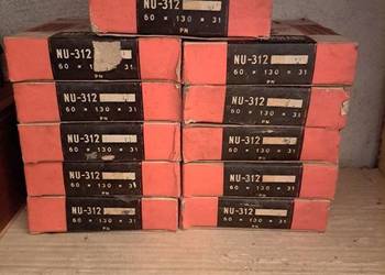 Łożyska walcowe FŁT NU 312 12 szt.