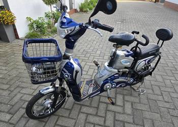 Skuter elektryczny rower dwuosobowy
