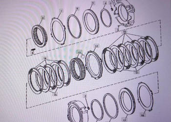 John Deere R71753/bieg-koło zębate/John Deere 4555/4755/4955