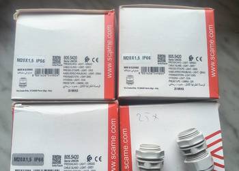 DŁAWNICA KABLOWA M20X1,5 IP66  100szt