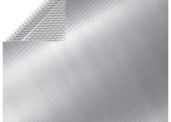 Pokrywa na basen srebrna 975 x 488 cm PE WM-93100