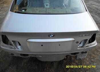 Klapa bagażnika BMW e46 sedan komplet tył Części