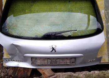 Peugeot  206 tylna klapa