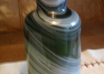 Wazon z dmuchanego szkla marmurkowego wzoru  Iina Vuorivirta -Finlandia Wazon z dmuchanego szkla marmurkowego wzoru  Iina Vuorivirta -Finlandia