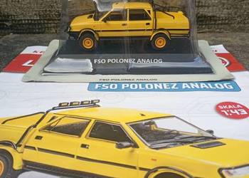 POLONEZ ANALOG Legendy FSO model 1/43 kolekcja Kultowe auta PRL Deagostini