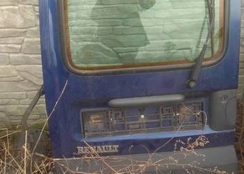 Drzwi tylne lewe RENAULT KANGOO granatowy metalik Drzwi tylne lewe RENAULT KANGOO granatowy metalik