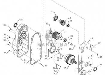 New Holland T6090 T6070 Pompa 84496996