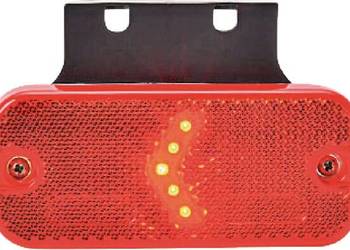 Lampa obrysowa LED, prostokątna, 12/24V z przewodem Kramp LA30108