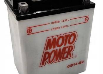 Akumulator motocyklowy 12V 14Ah  MotoPower CB14-B2 YB14-B2