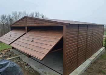 Wszystkie wymiary garaż , garaże blaszane 5x6,6x6,6x5 WZMACN