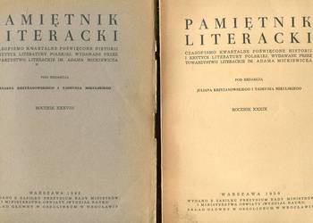 Pamiętnik Literacki Rocznik XXXVIII , XXXIX