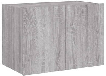 Ścienna szafka TV z LED szary dąb sonoma 60x35x41 cm WM-837312