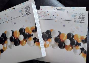 Balony 120 szt  dwa opakowania ( nowe)