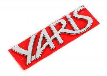 TOYOTA Yaris Chromowany emblemat tyl YARIS 75442-0D010 OE