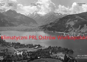 Pocztówka Post card Zell am See Austria Alpen lata 60-te