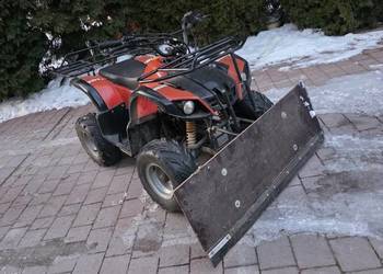 Quad 125 pługu 1 plus wsteczny bombardier atv