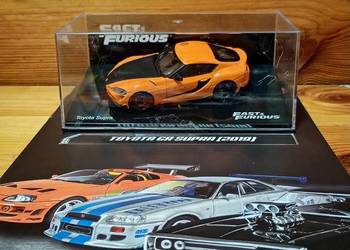 TOYOTA SUPRA GR MKV fast furious l 1/43 deagostini szybcy i wściekli nowy