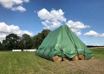 Fliz OCHRONNY na 120 Balotów 10,40x15,80m plandeka na słomę