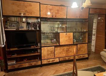 Stylowy segment meblowy / Meblościanka vintage w idealnym stanie (Swarzędz)
