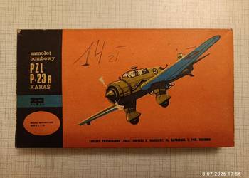 PZL "Karaś" kolekcjonerskie pudełko modelu do sklejania