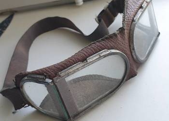 Stare okulary motocyklowe