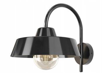 Kinkiet Goodhome Wildhorn czarny industral/loft