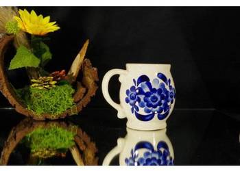 Kubek ceramiczny ręcznie malowany – Ceramika Szlachetna Gliwice, Warsztat 4