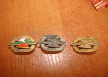 Wojskowa Odznaka Sprawności Fizycznej  3 szt.