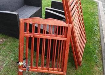 Łóżeczko dla dziecka sosnowe