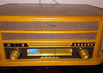 Gramofon radio CD AUX USB MP3 magnetofon