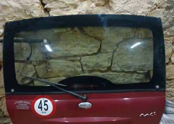 Microcar MC1/MC2 klapa tylna z szybą