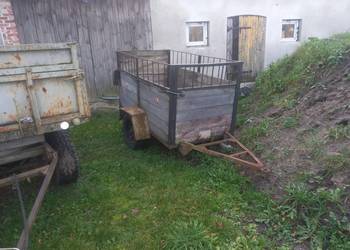 Dwukołówka przyczepka dwukółka