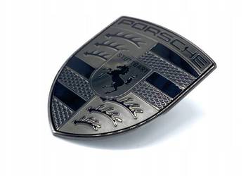 NOWY Porsche 911 991 992 958 718 982 Turbonite Emblemat Znaczek Maski